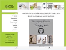 Tablet Screenshot of eliga.de